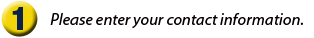 Please enter your contact information